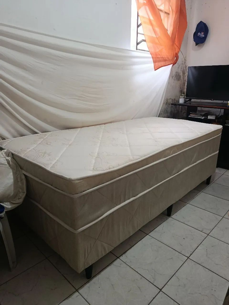 Cama box solteiro 