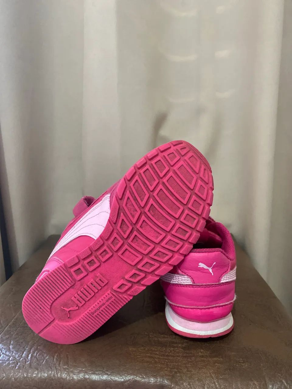 Tênis Puma infantil rosa tamanho 29 - Foto 5