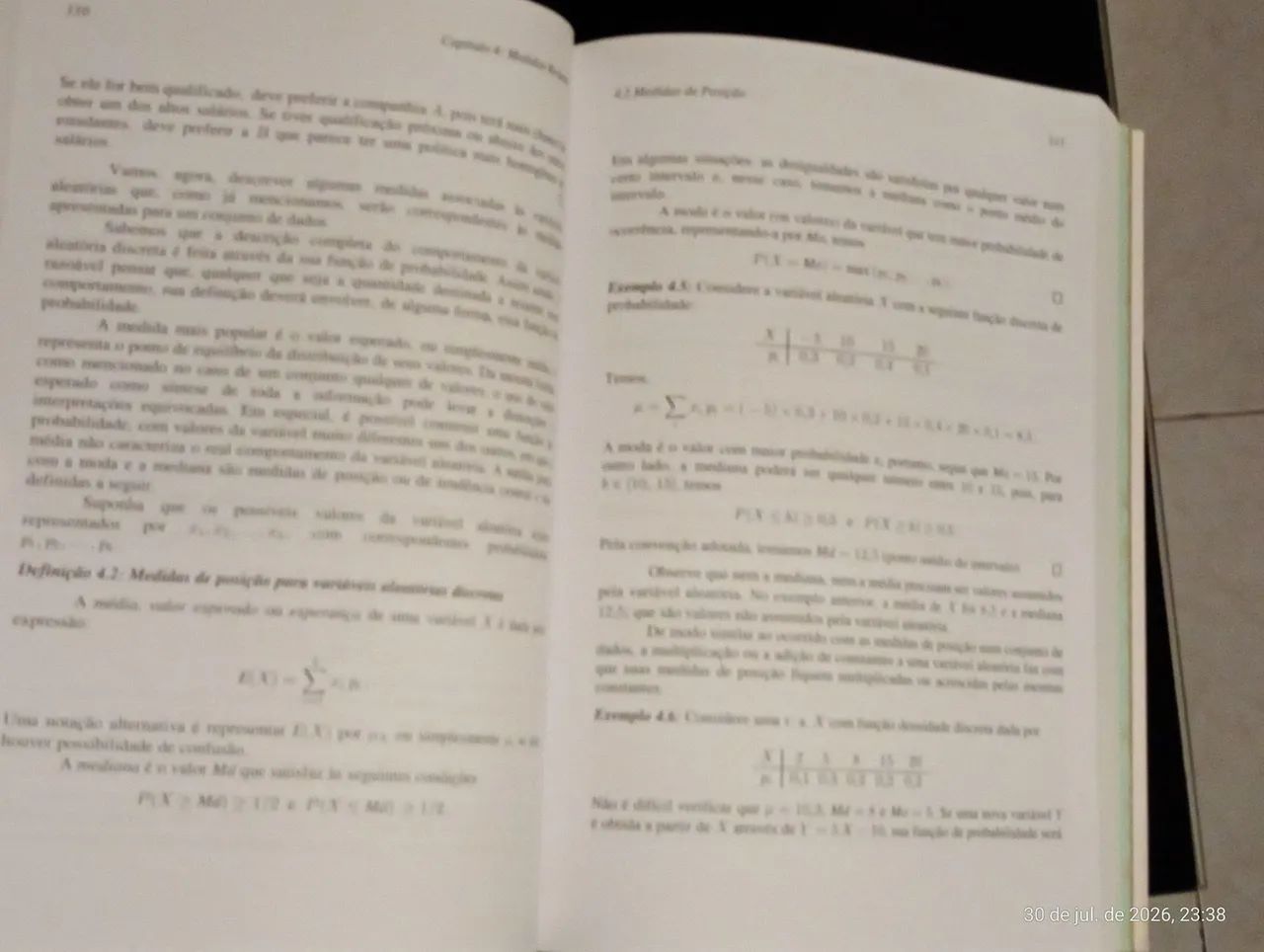 Noções de Probabilidade e Estatística - Magalhães e  Lima - Foto 2