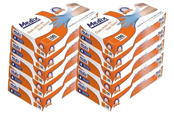 Luva de procedimentos Nitrilica