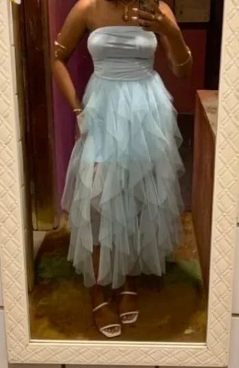 Vestido Azul-bebê (P) (NOVO) - SHEIN  - Foto 3