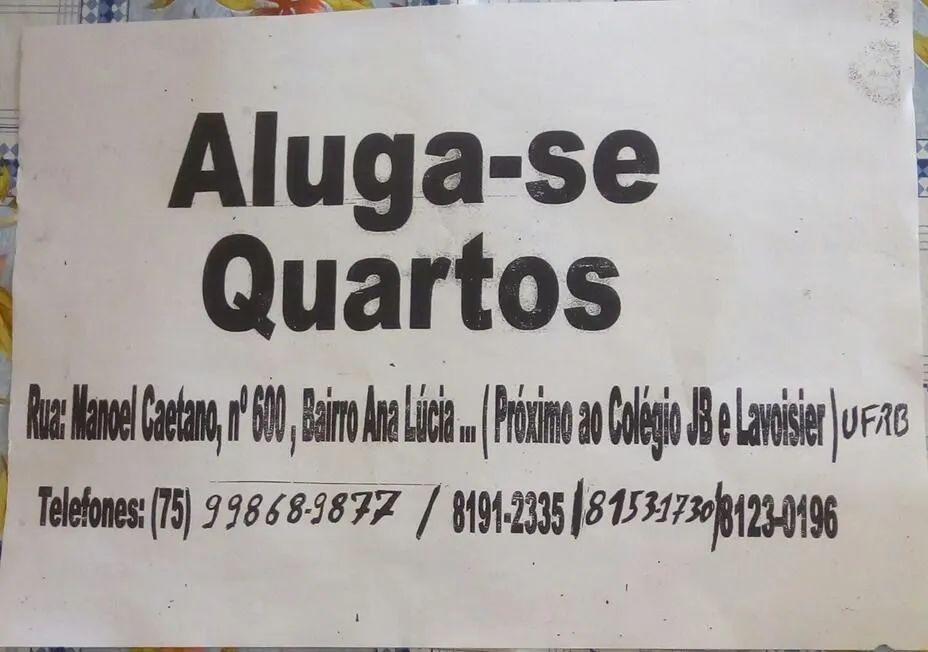 Aluguel de Quartos 