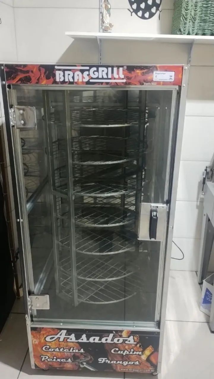 Máquina de Assar Frangos e Carnes