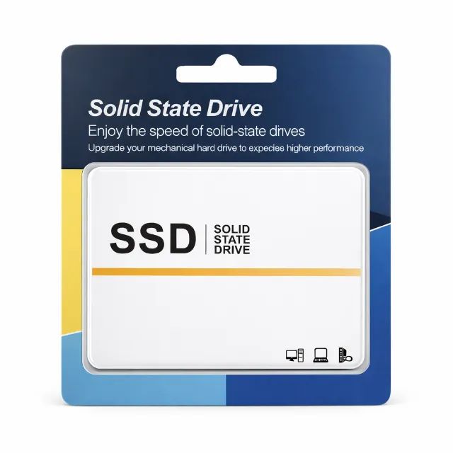 Kit Com 5 SSD 120GB SATA 3 2.5 Polegadas Para Notebook PC Desktop E Case Interno Alta Velo - Foto 4