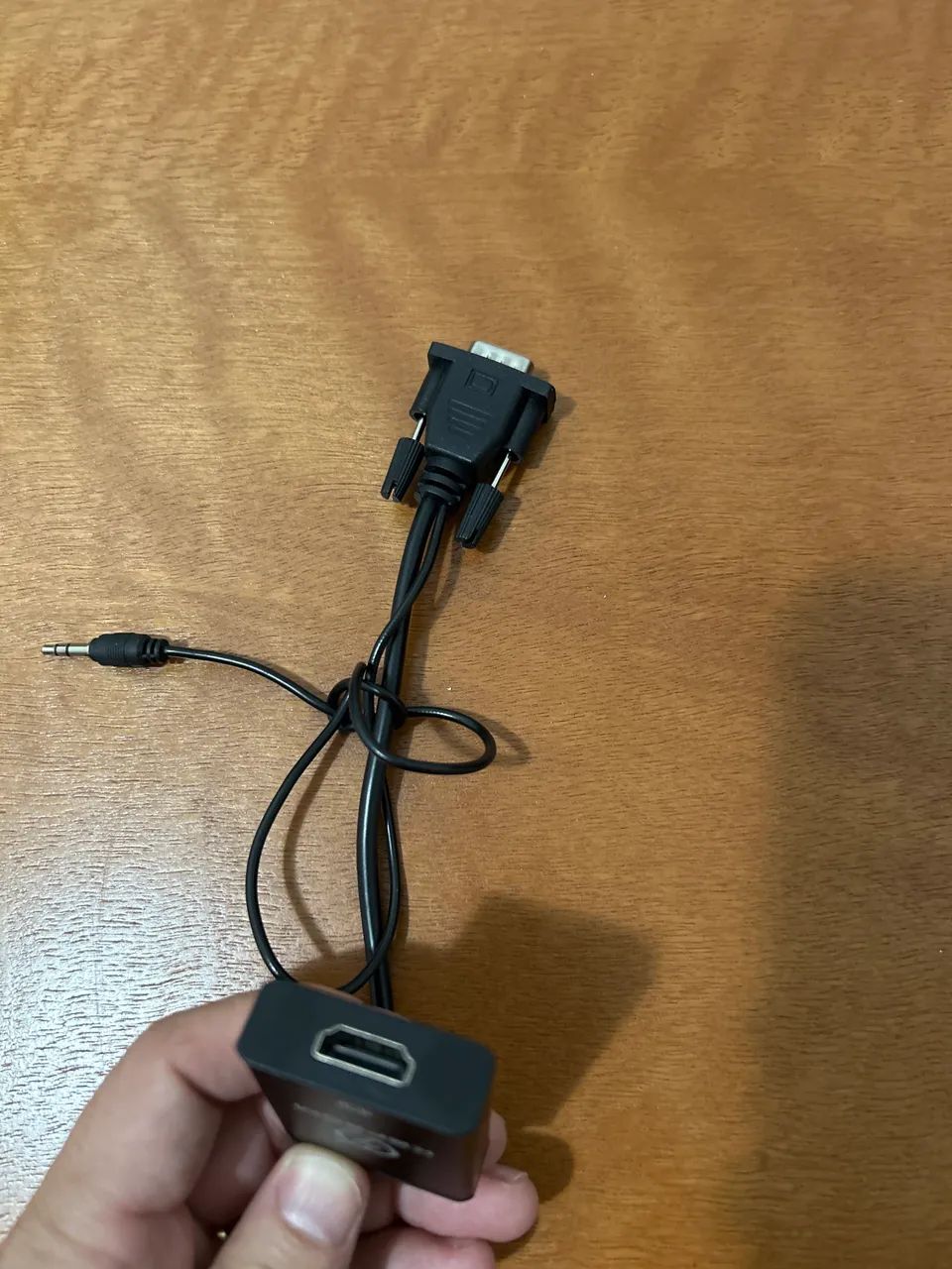 HDMI fêmea > VGA macho COM áudio - Foto 2