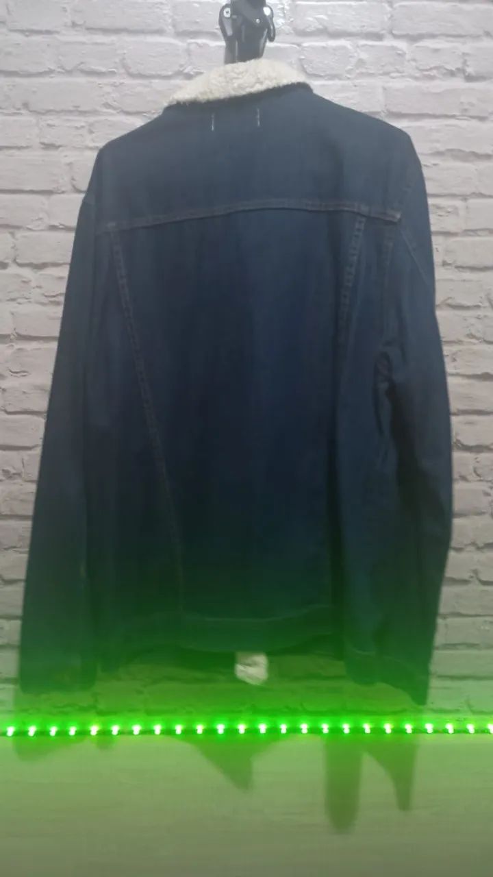 Jaqueta Jeans Golã de Lã - Foto 2