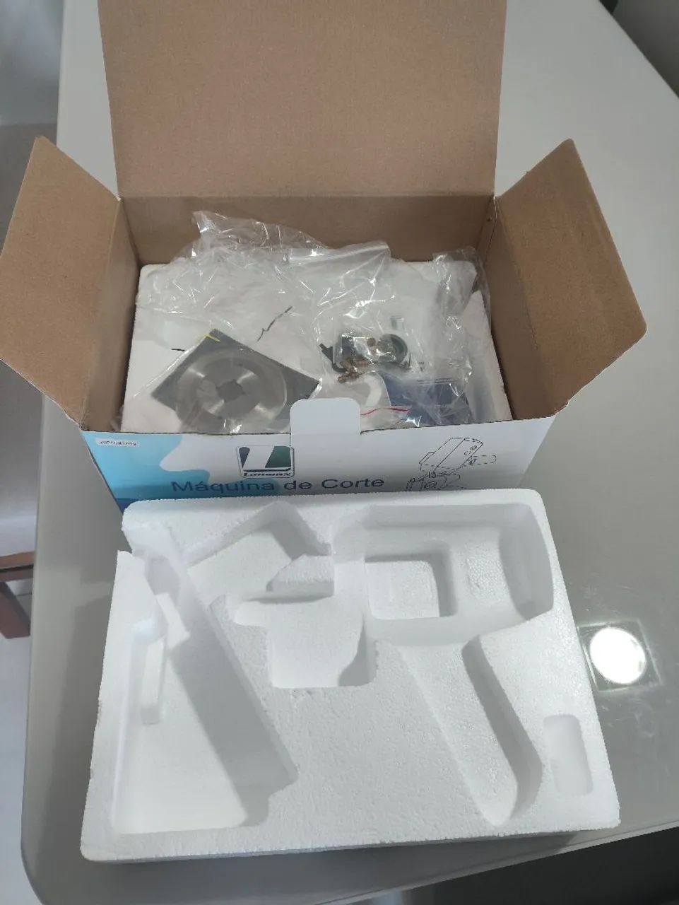 Máquina De Cortar Tecidos 4 Polegadas Rc-100 Lanmax 250w - Foto 5
