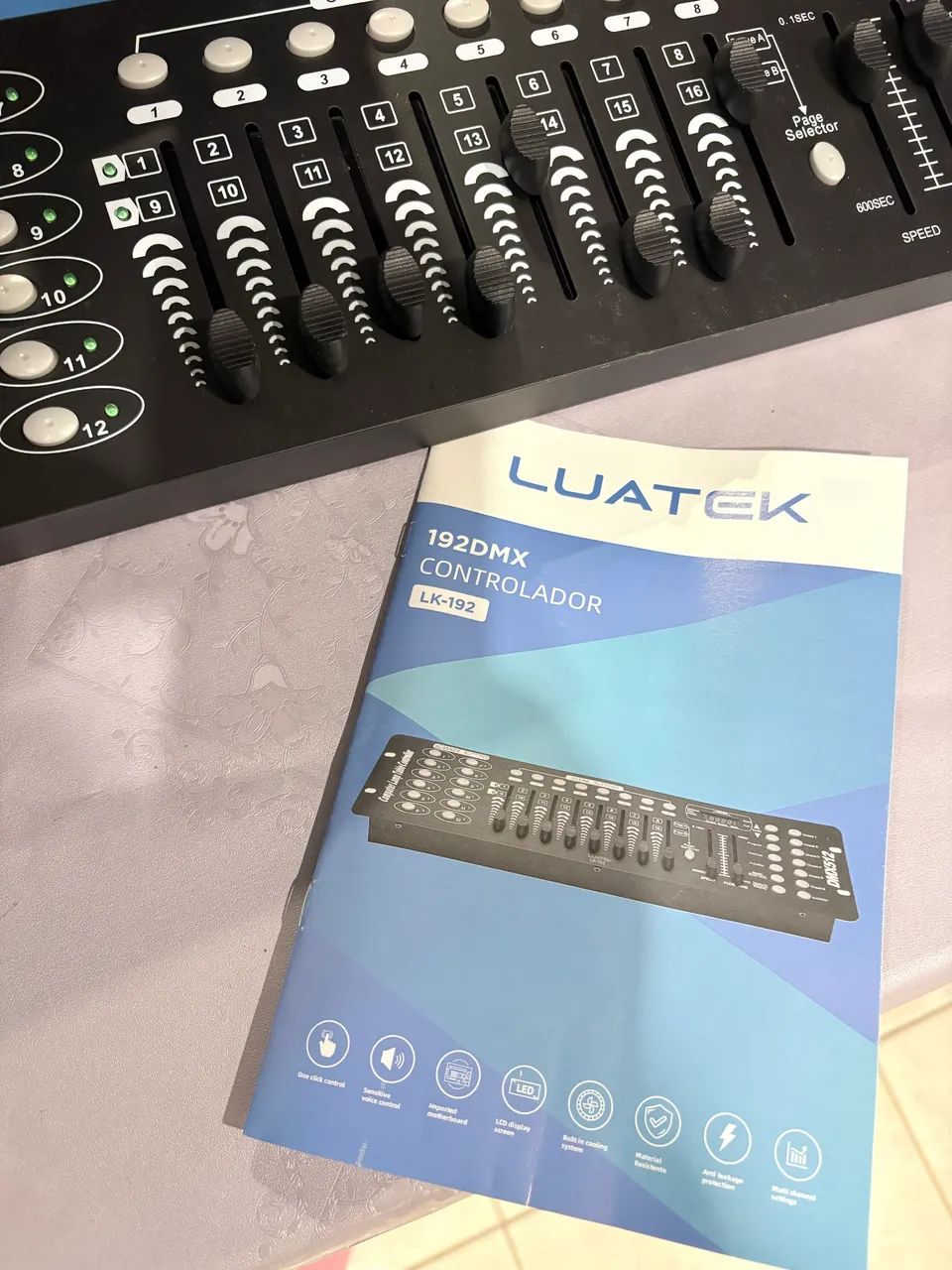Controlador de luz e 2 compact par 64 Led - Foto 5