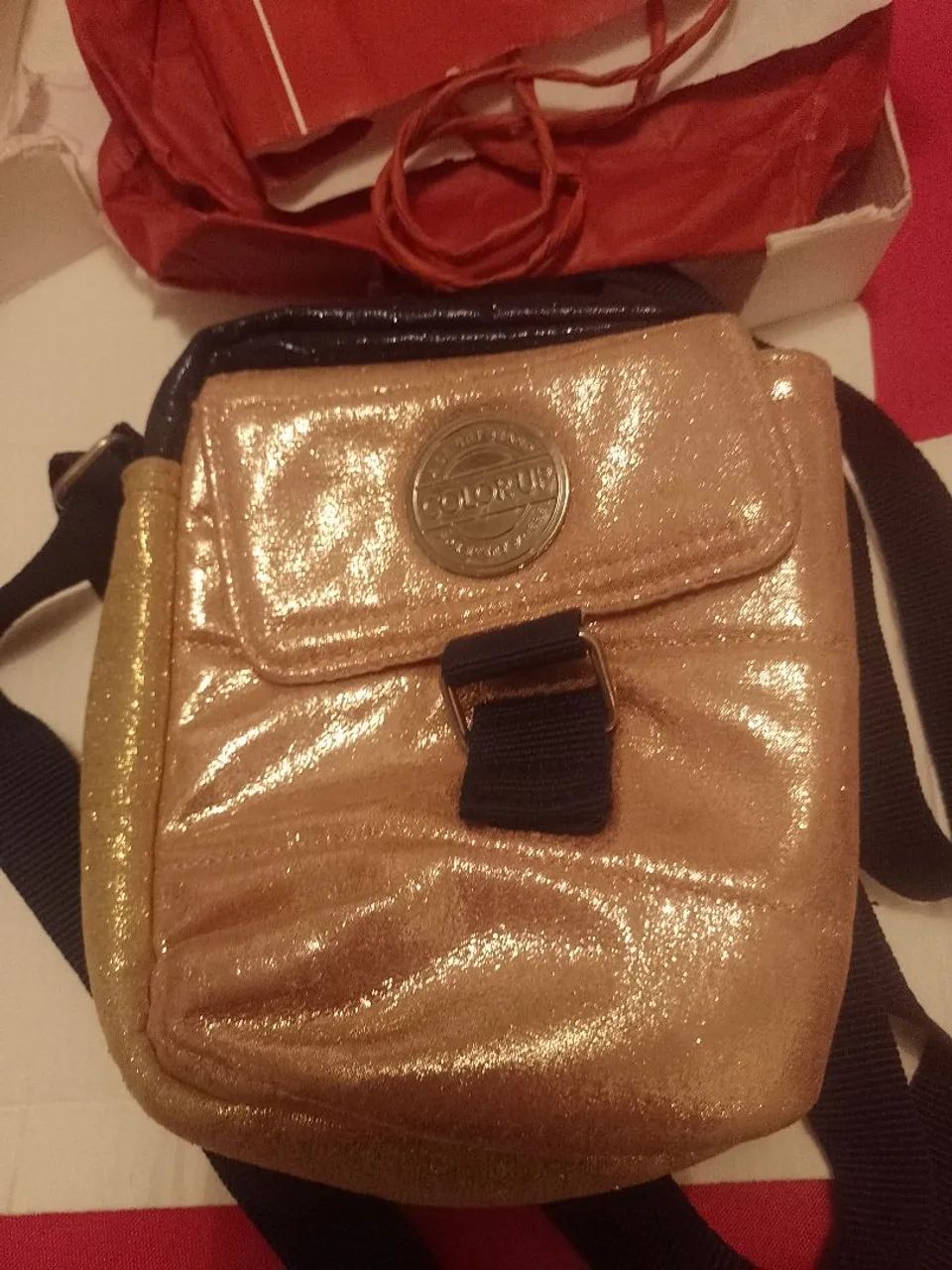 Bolsa rosa com amarelo Color Up 