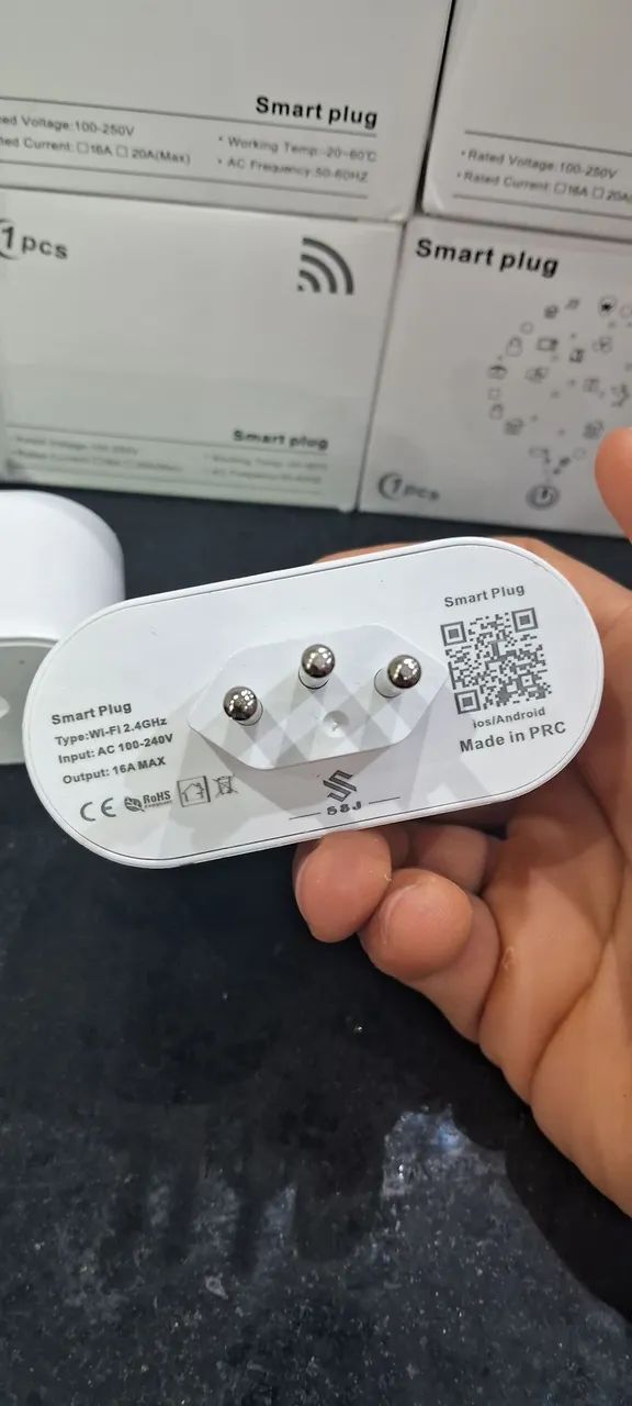 tomada wifi aplicativo inteligente smart plug - Foto 2