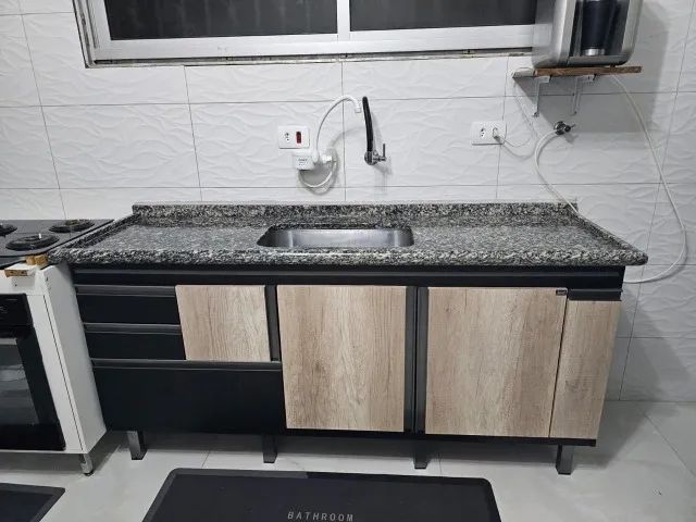 Pia de cozinha e gabinete - Foto 3