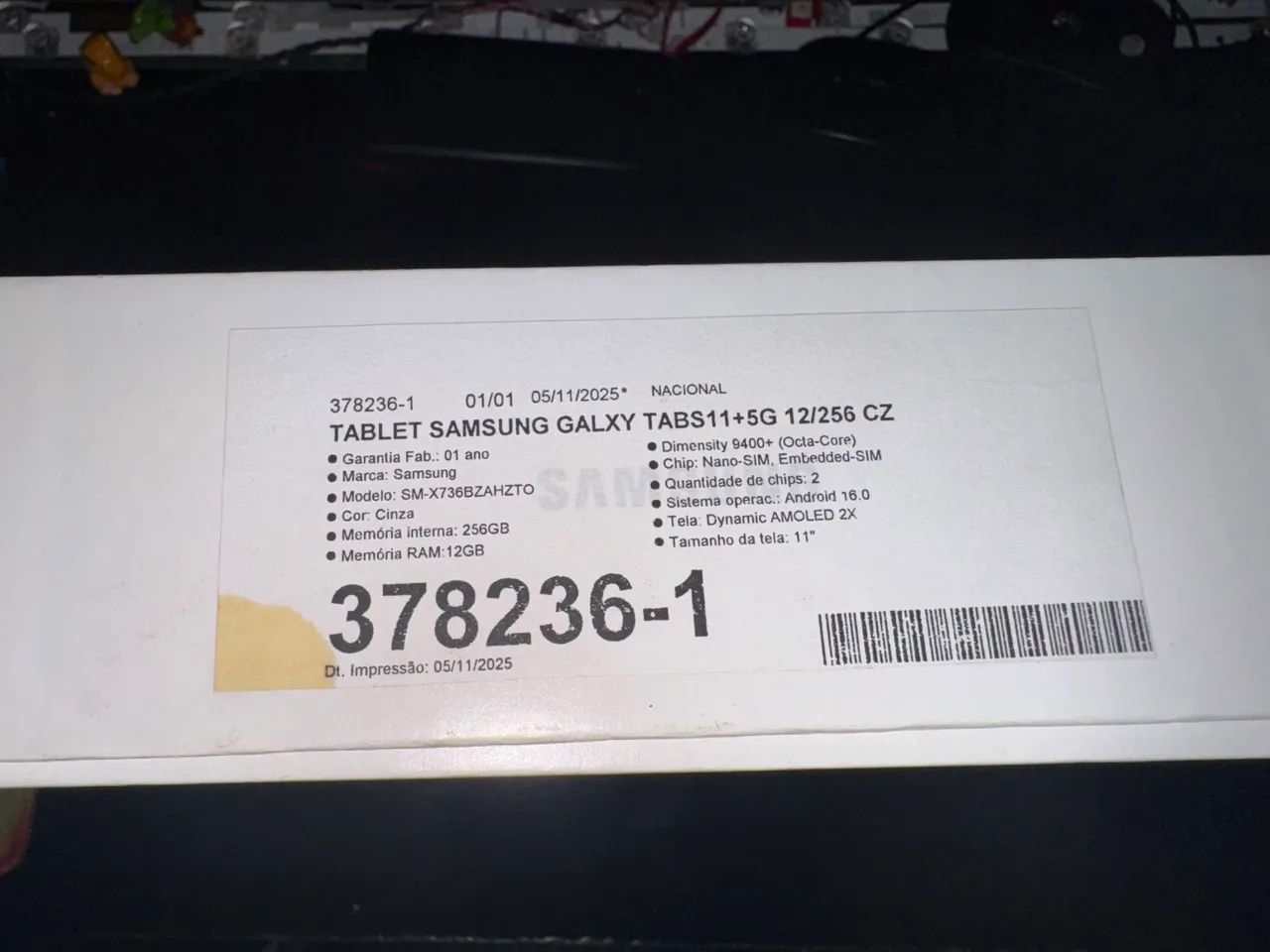 Tablet Samsung Galaxy S11+ 5G 12/256 - Foto 2
