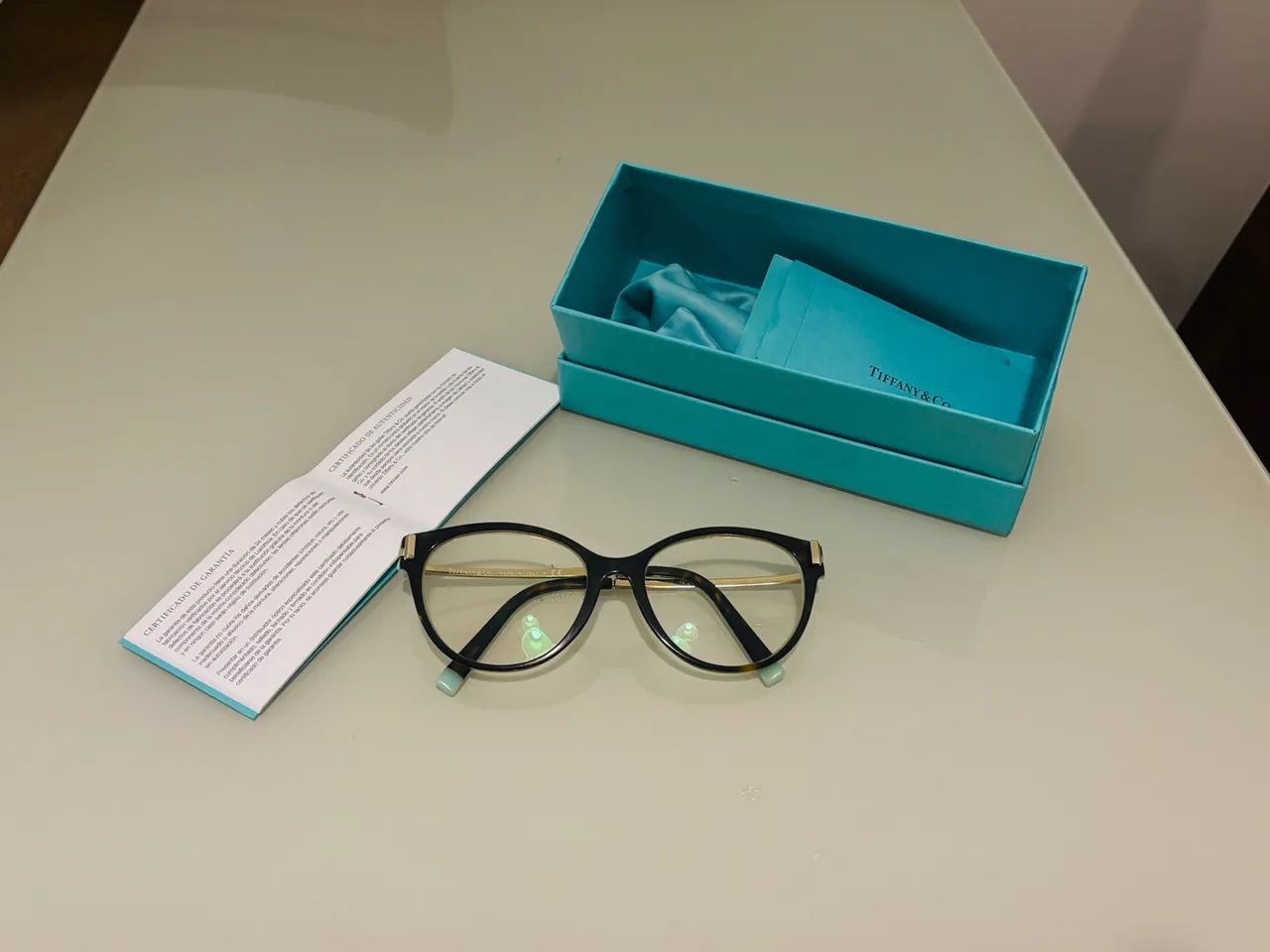 Armação de óculos Tiffany com certificado de garantia  - Foto 2