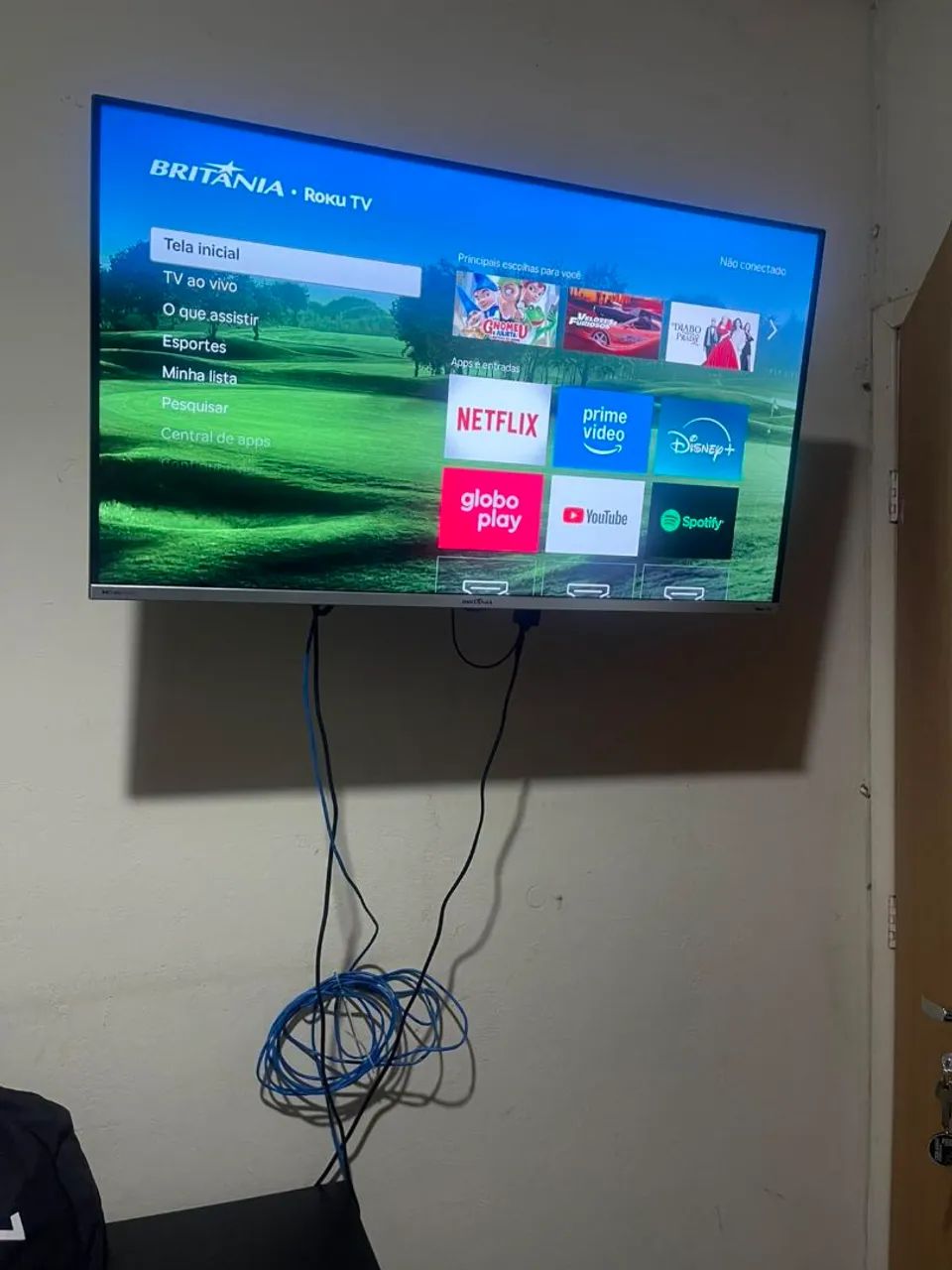Tv Britânia Roku 40 polegadas (pra sair rápido) - Foto 2