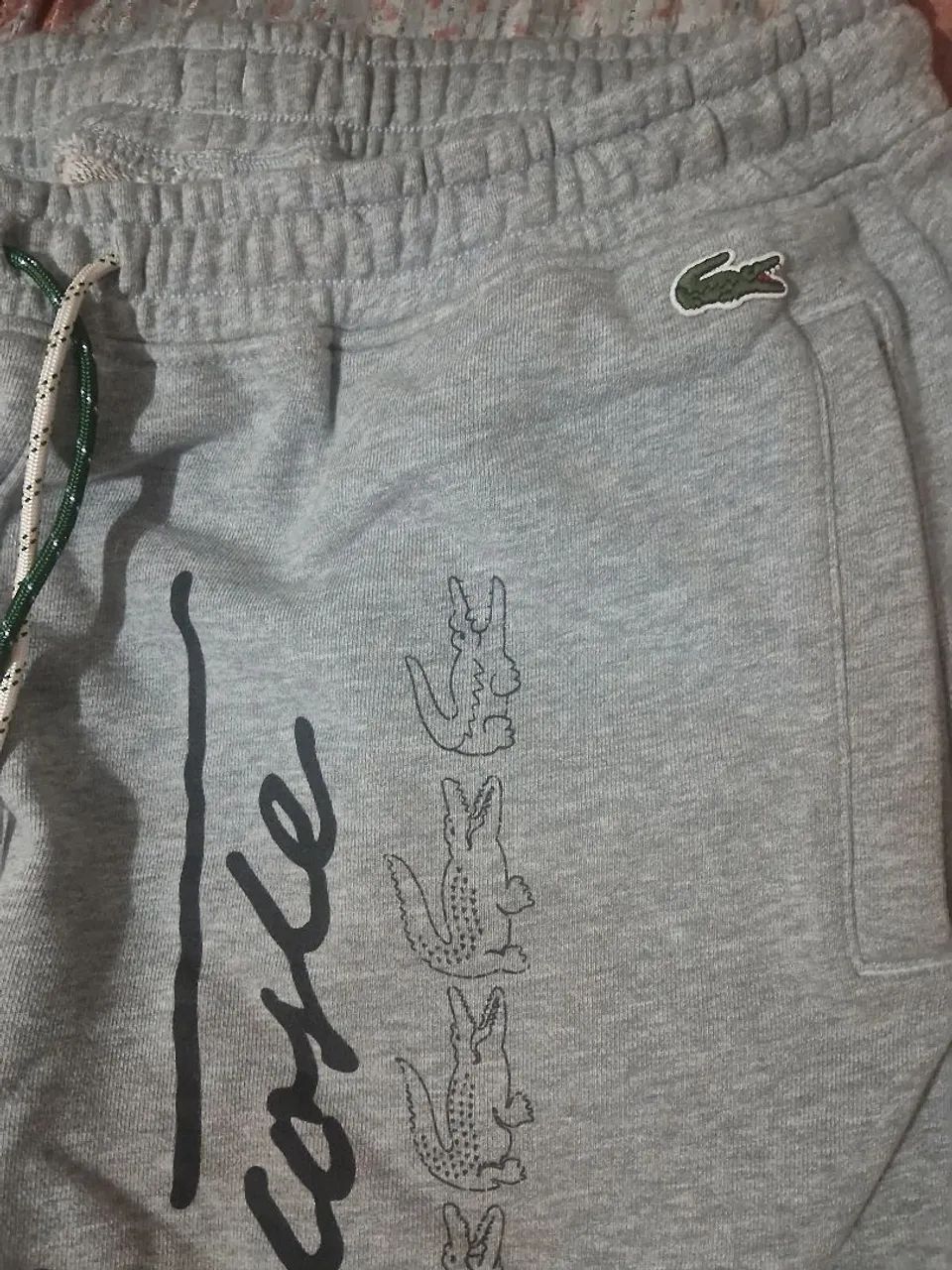 Bermuda  fleece  original Lacoste t5 - Foto 4