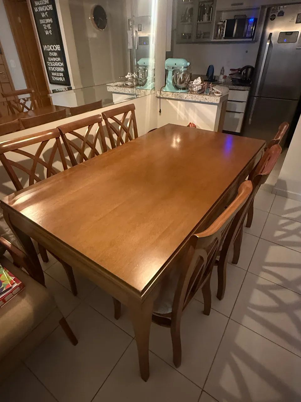 Mesa de Jantar com 6 cadeiras - Foto 3