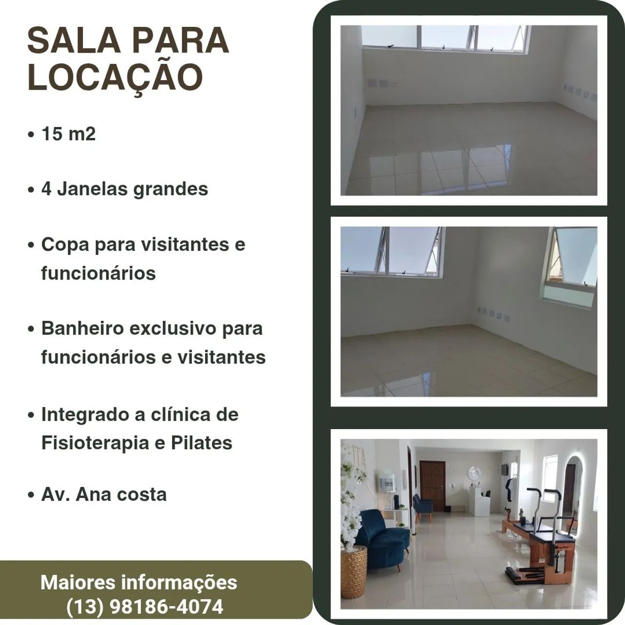 Locação de Sala comercial Santos  - Foto 4