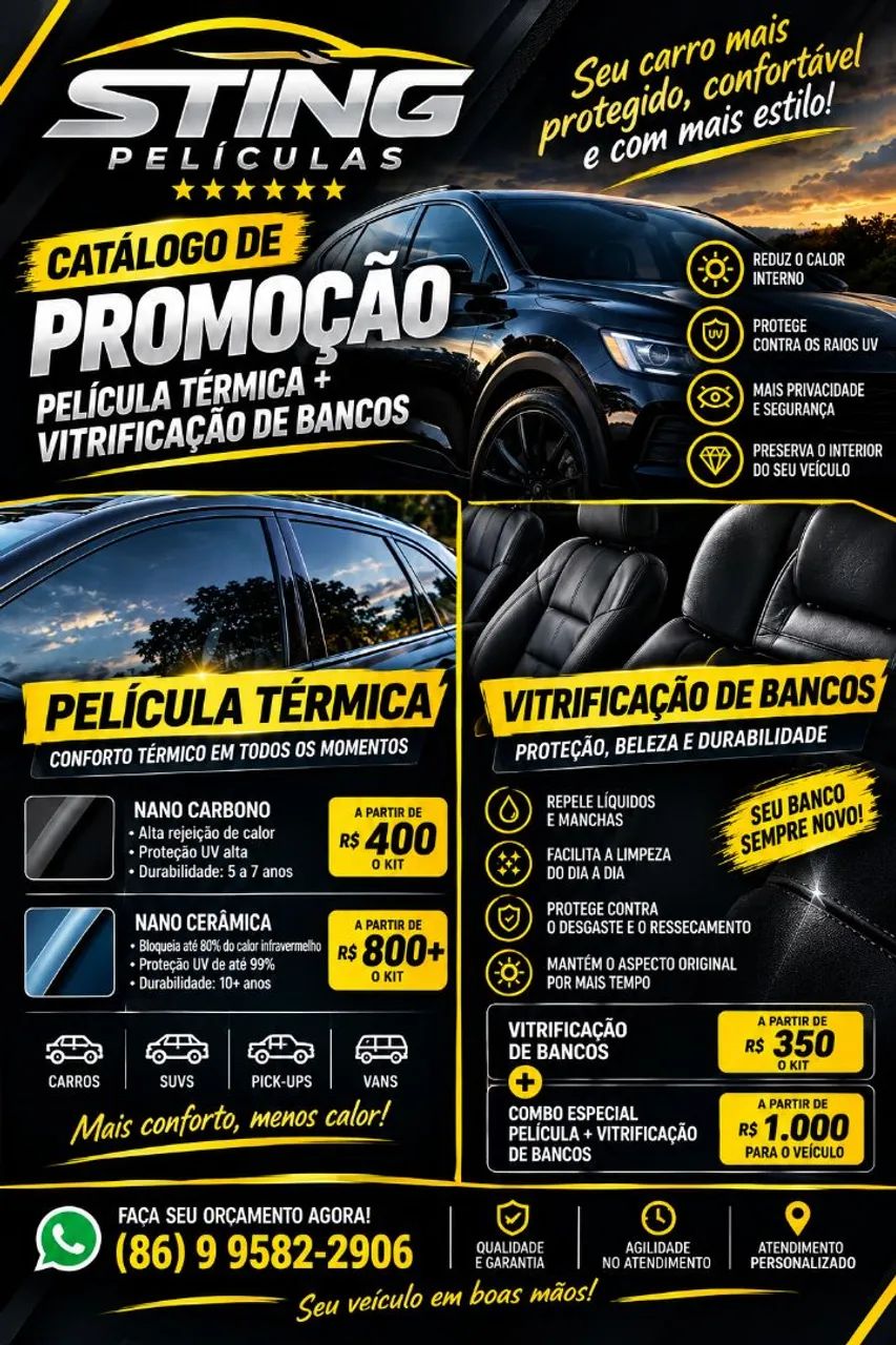 Combo proteção .
