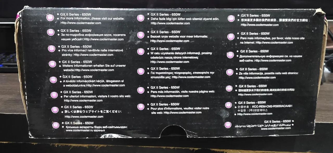 fonte de alimentacão Cooler Master GX I1 650W - Foto 5