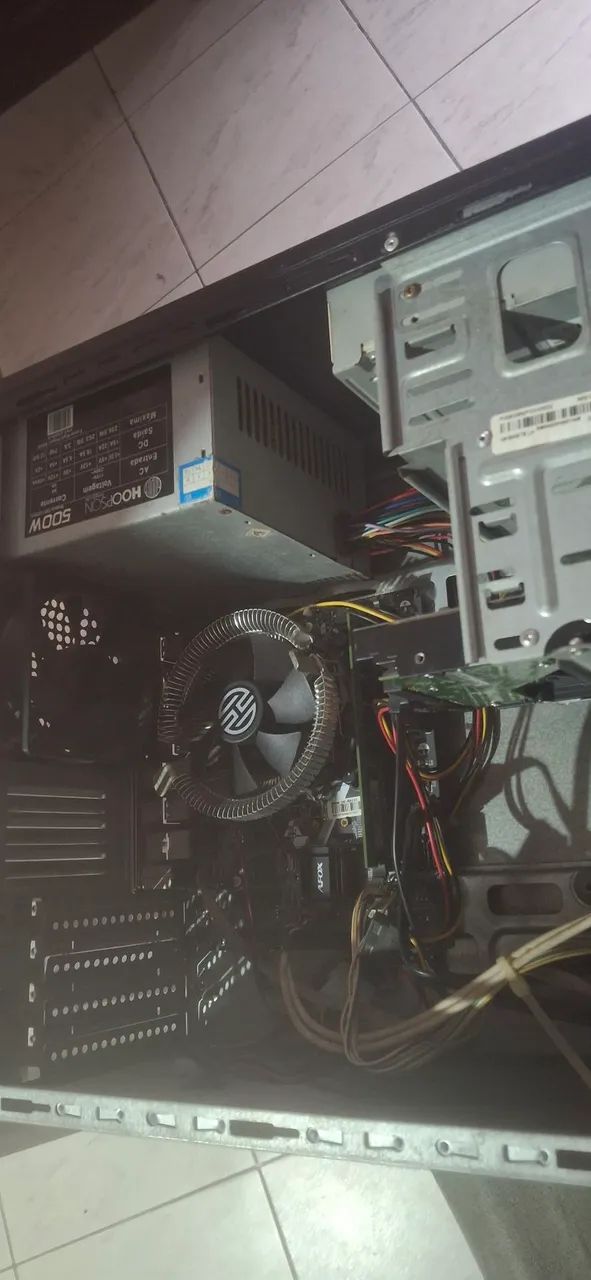 CPU inoperante com peças