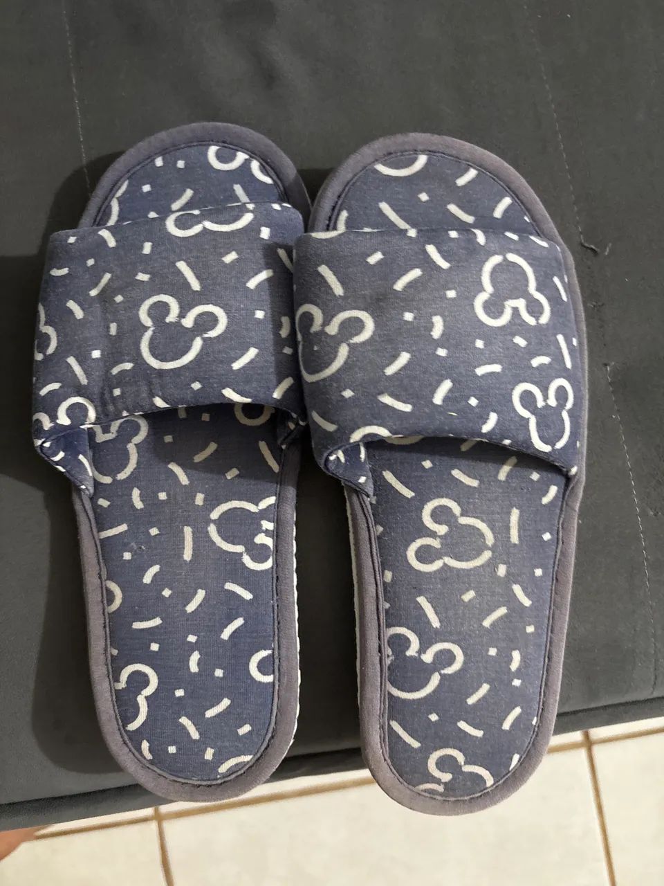 chinelo pantufa mickey