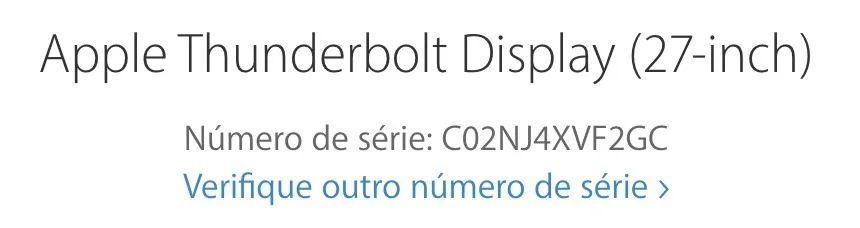 Monitor Apple Thunderbolt Display 27 polegadas - Estado de Novo - Foto 2