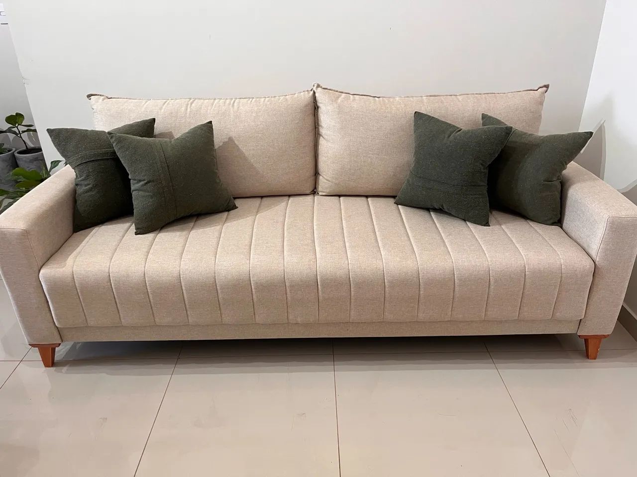 Sofá living de linho  - Foto 3