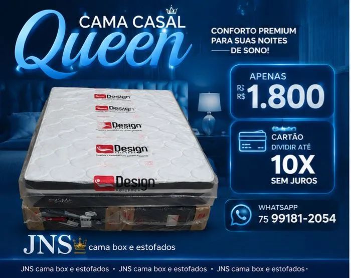 Cama Box casal Queen  - Foto 4