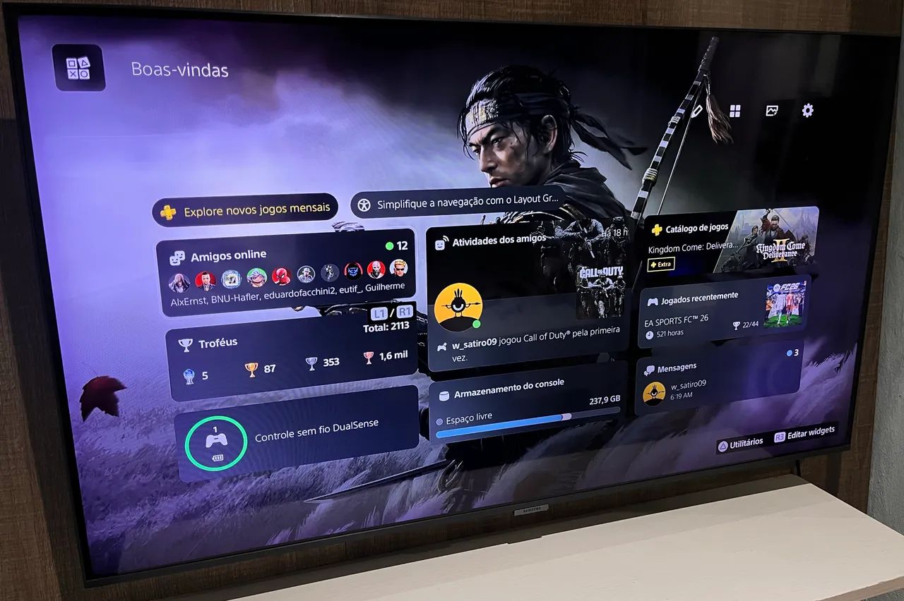 Smart TV Samsung 4K 43 Polegadas  - Foto 2
