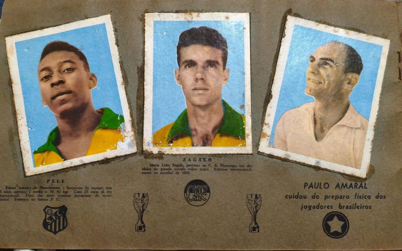 Álbum da copa do mundo 1958 - Foto 4