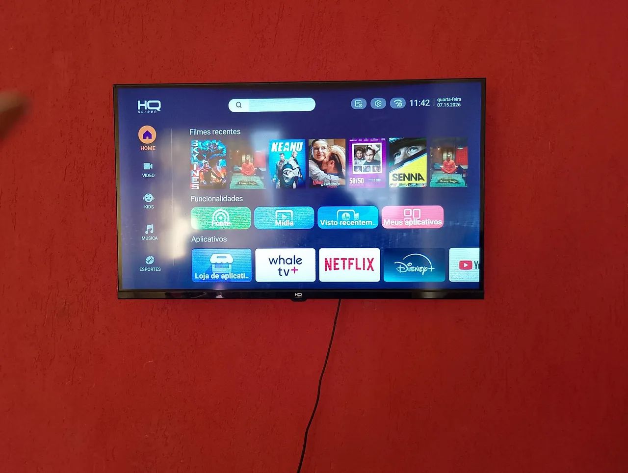 Tv smart ,32 polegadas em perfeito estado de conservação  - Foto 4