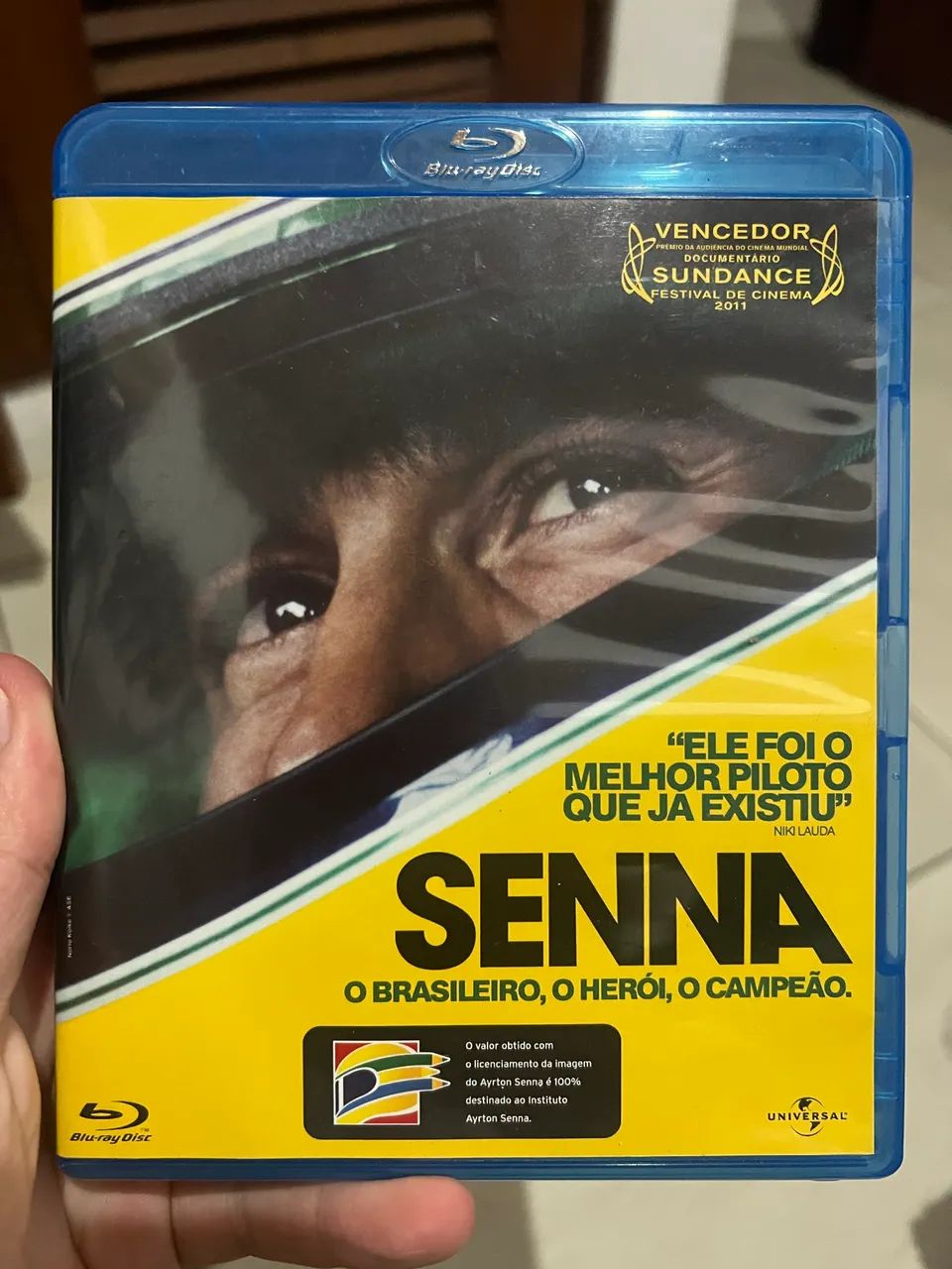 Filme Ayrton Senna em blueray