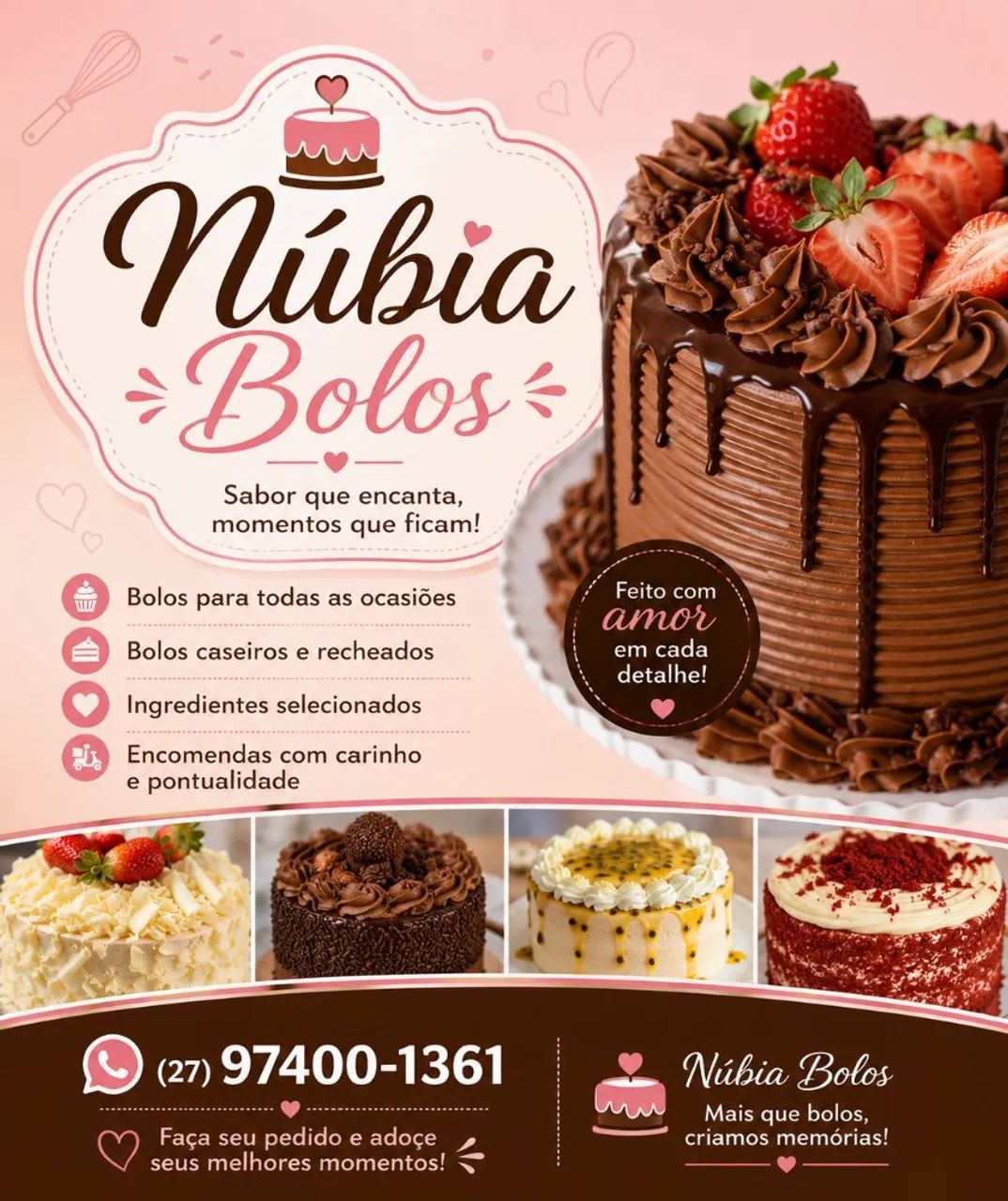 Bolos de festa