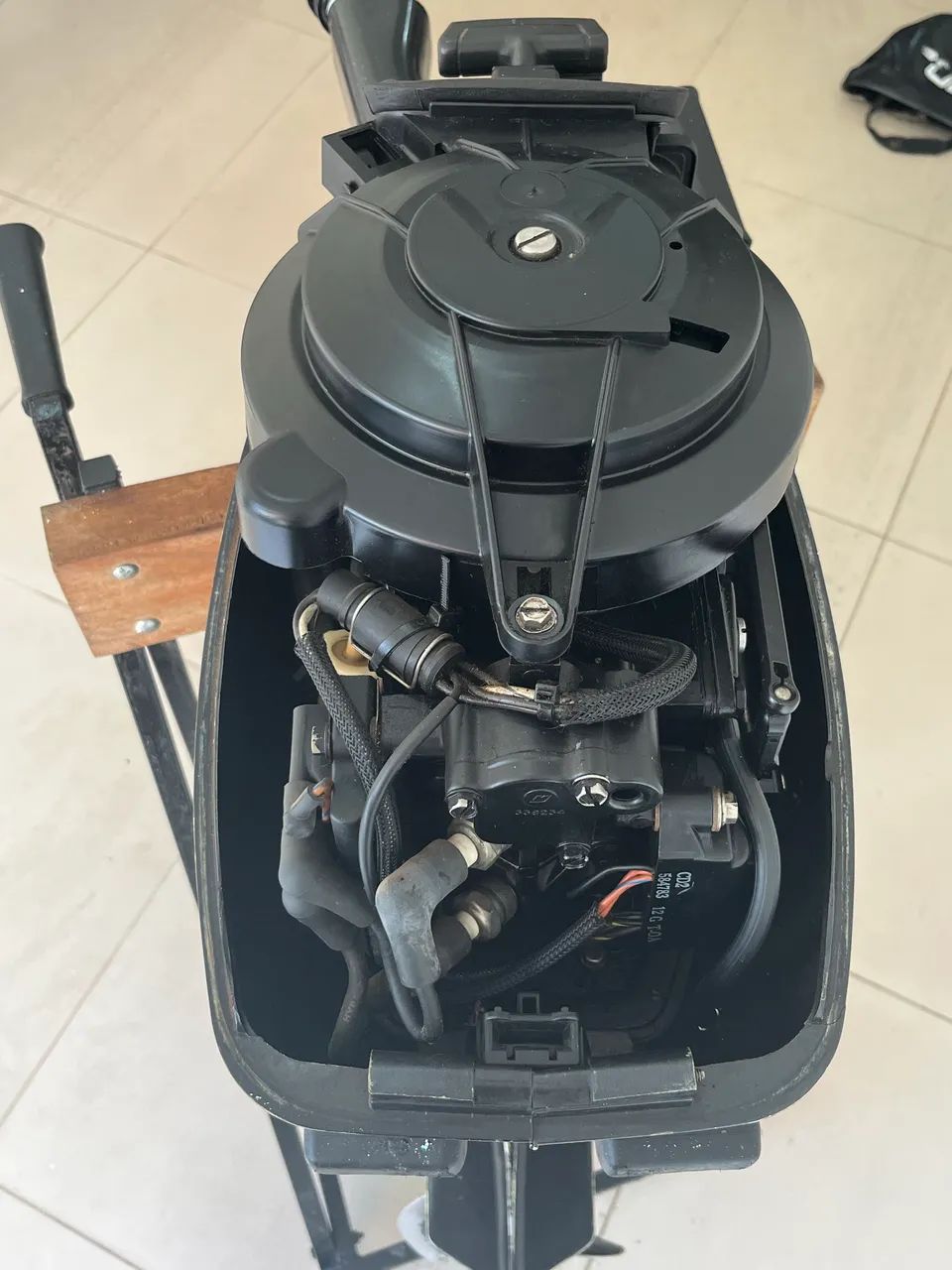 Motor de poupa jonhson 15hp - Foto 4