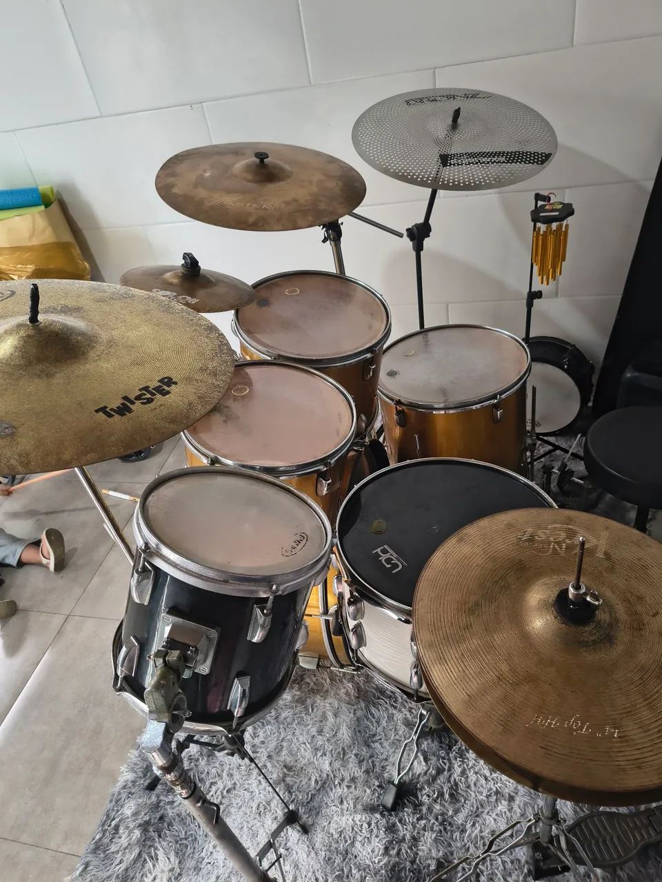 Bateria acústica completa  - Foto 2