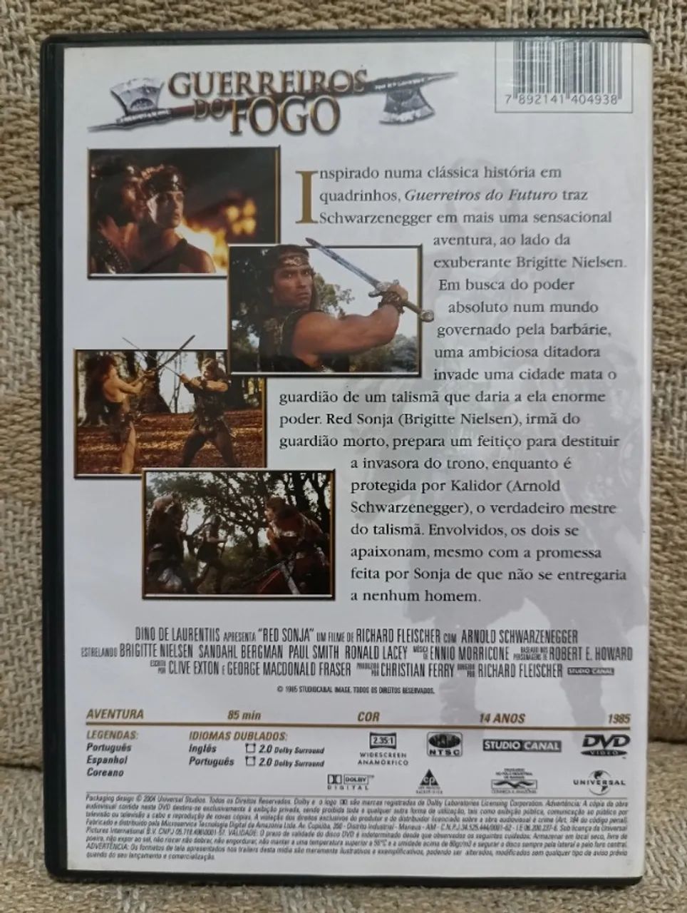 DVD Original Guerreiros do Fogo - Foto 2