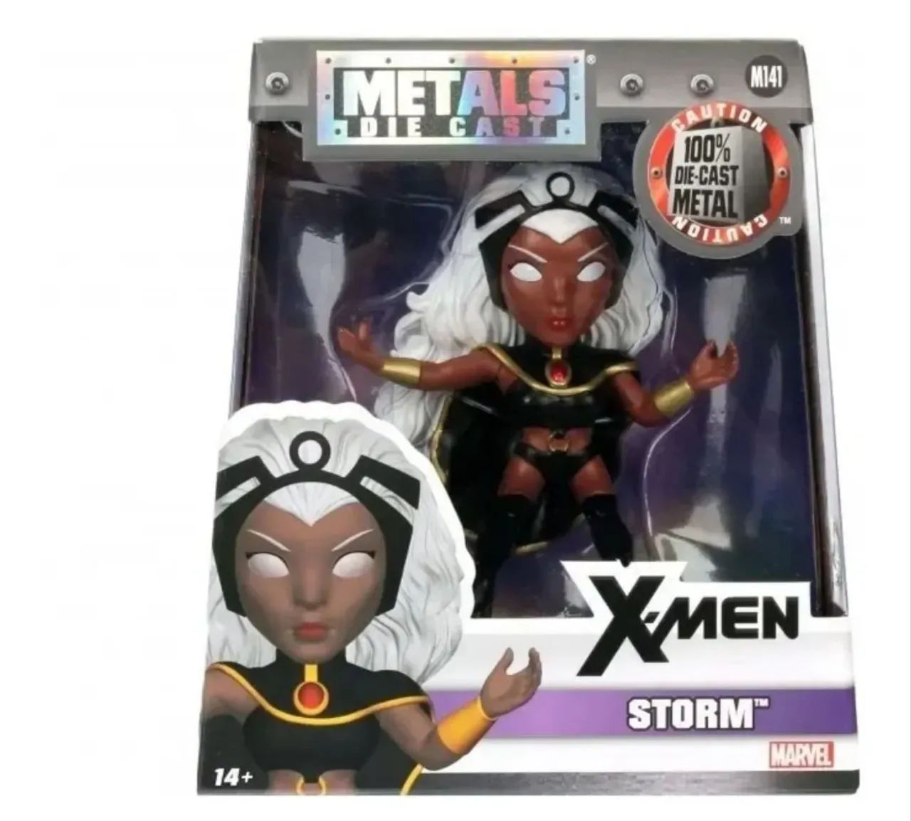 Figura colecionável de metal fundido da Tempestade da Marvel, dos X-Men. - Foto 2
