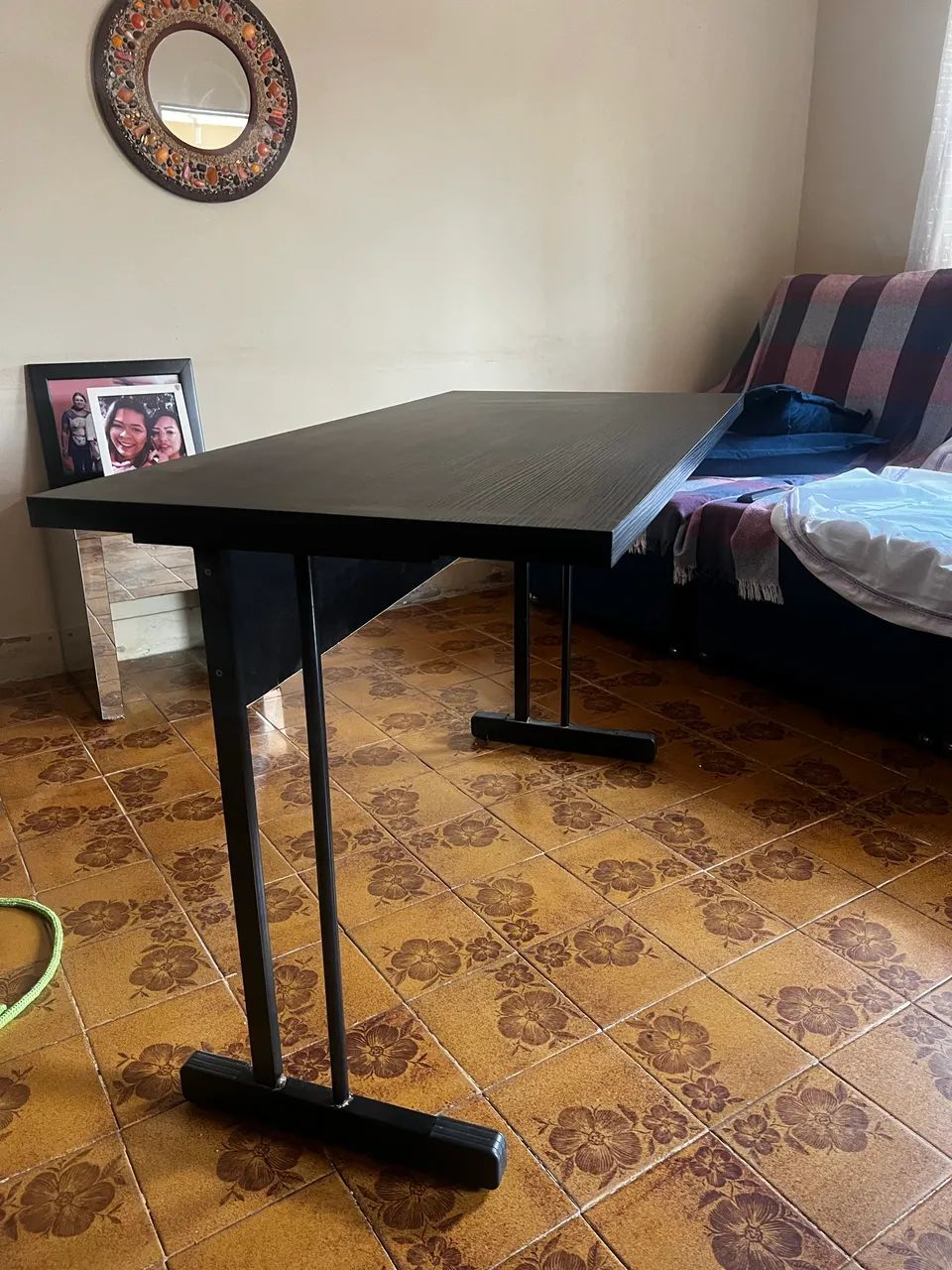 Mesa escritório preta - Foto 3