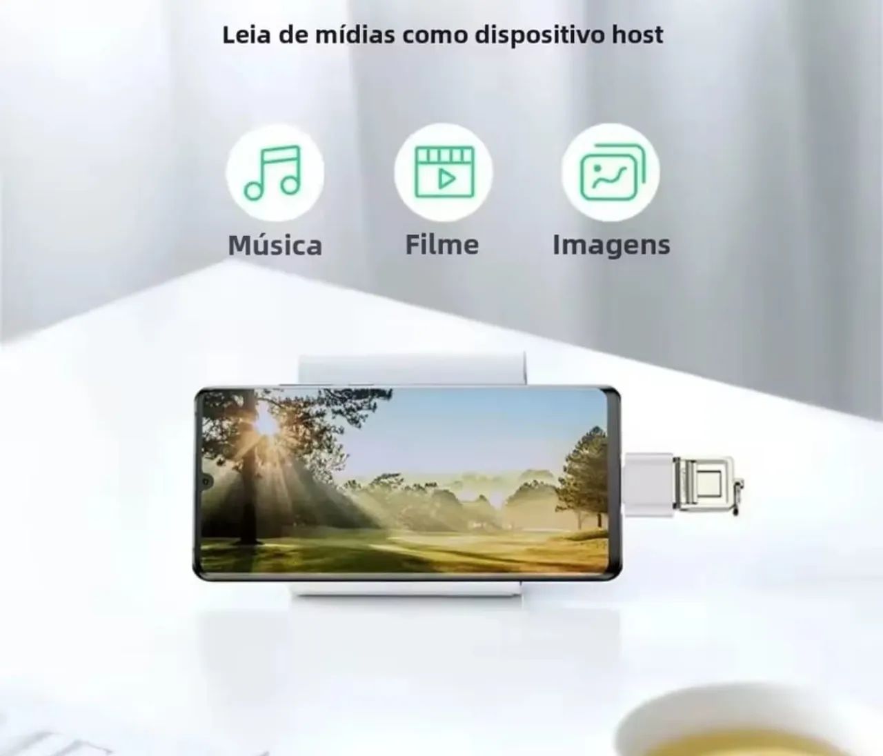 Adaptador Tipo C para USB 3.0 - Foto 4