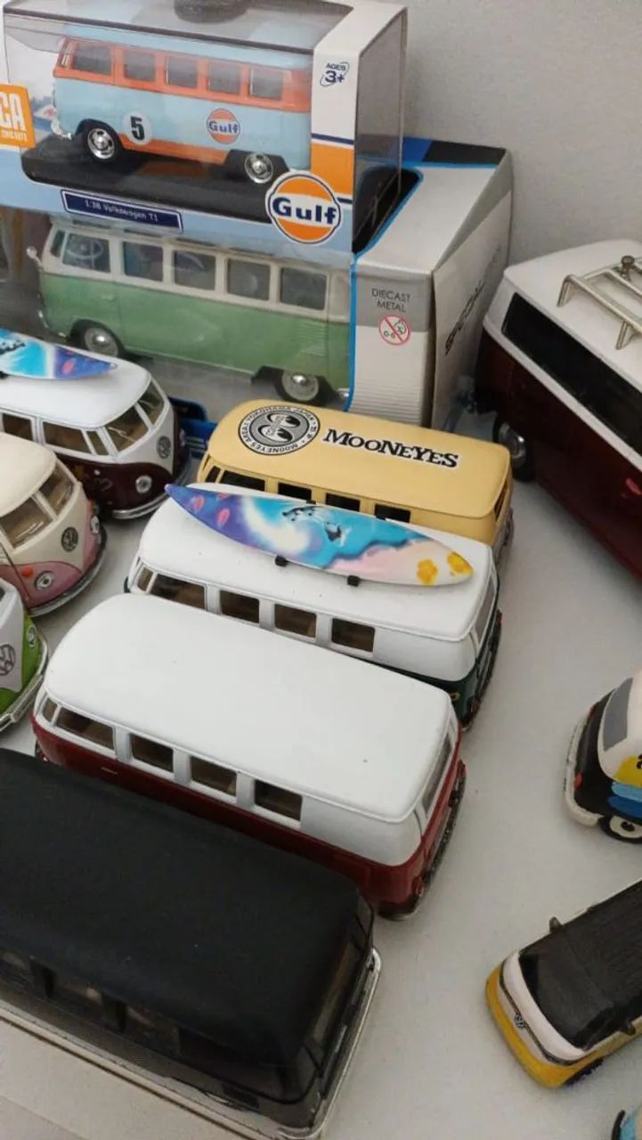 Coleção de kombi miniatura - Foto 5