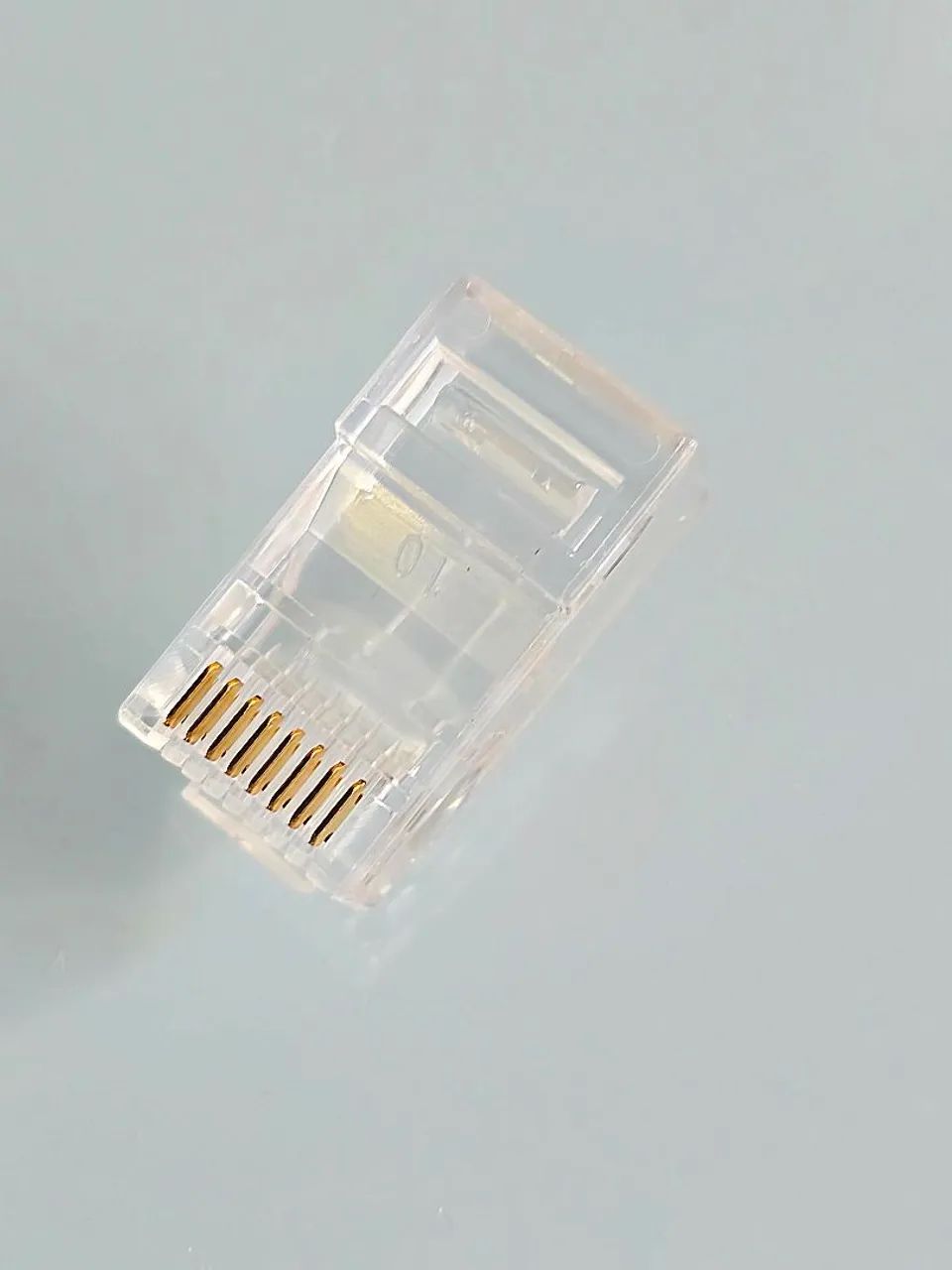 150 Conectores RJ45 Macho CAT5 CAT5e CAT6 - Novos - Foto 3