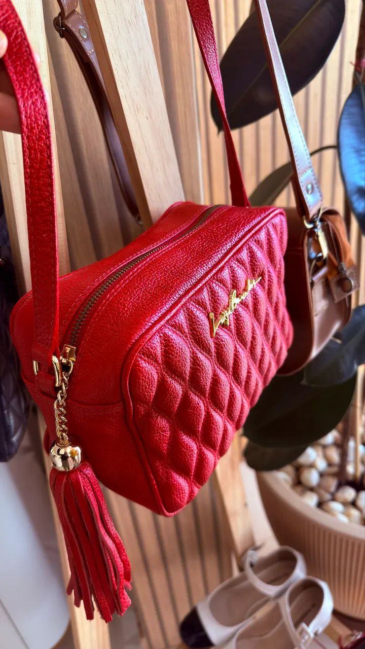 Bolsa Luiza Barcelos em couro original 