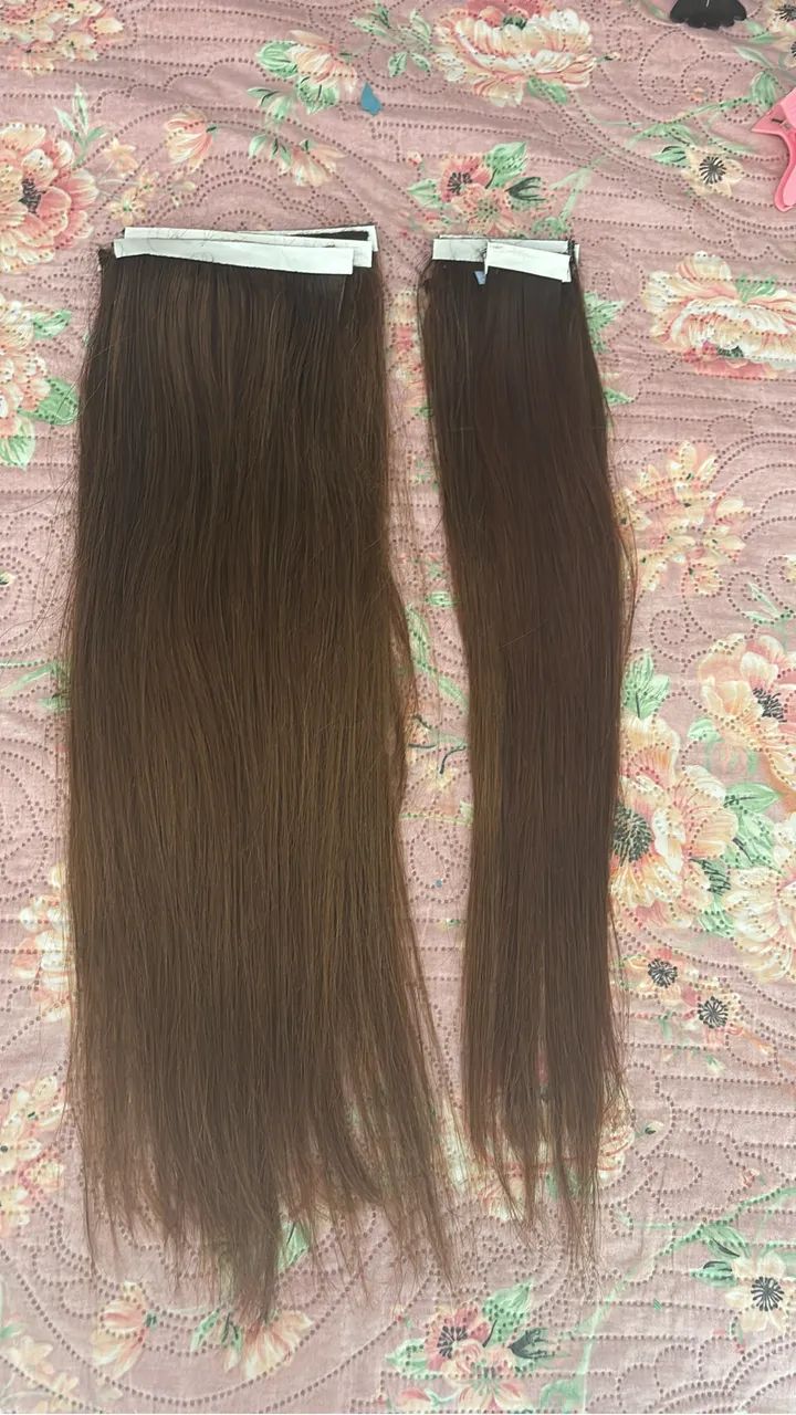 Cabelo humano 50 cm, 180 gr