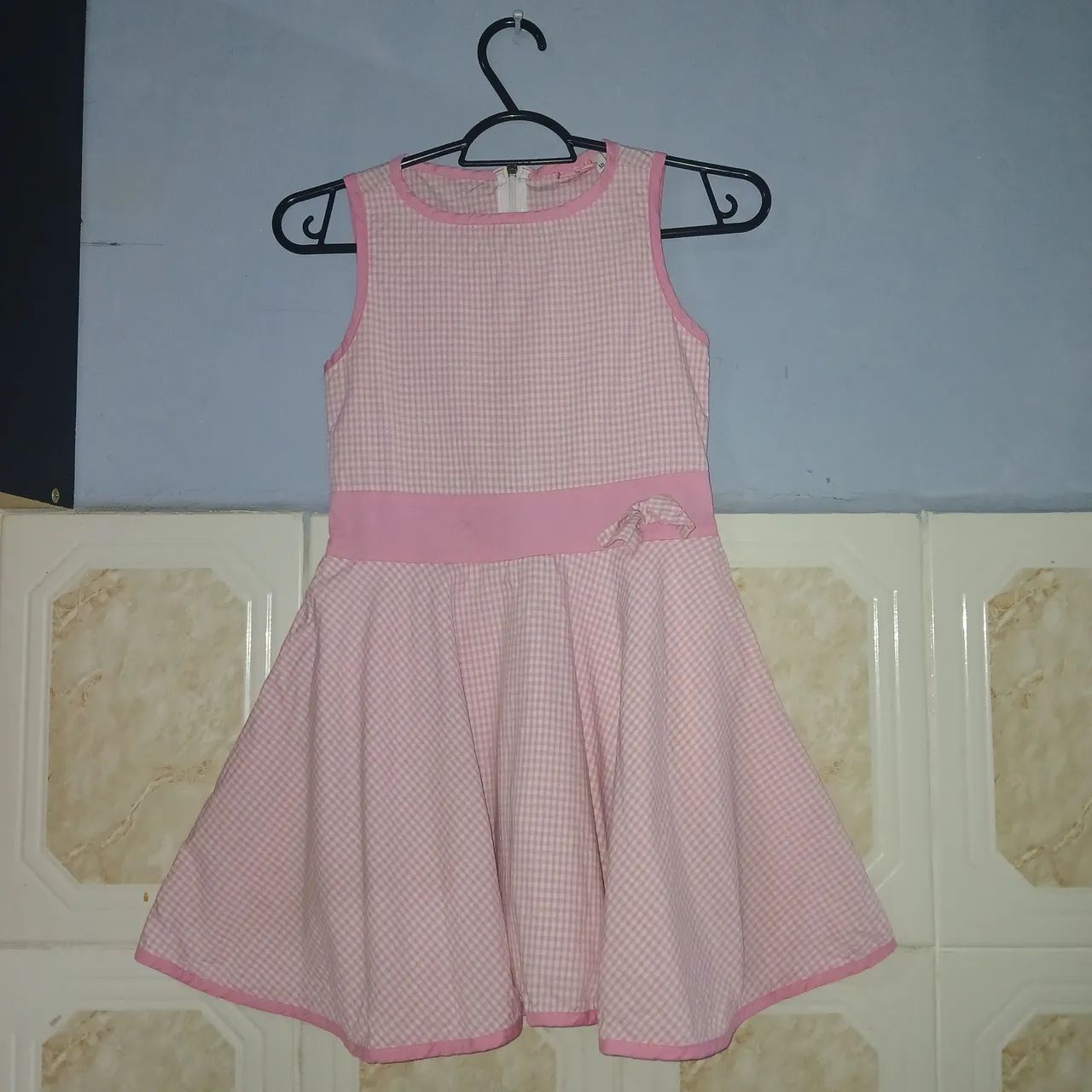 Vestido infantil rosa - Foto 3