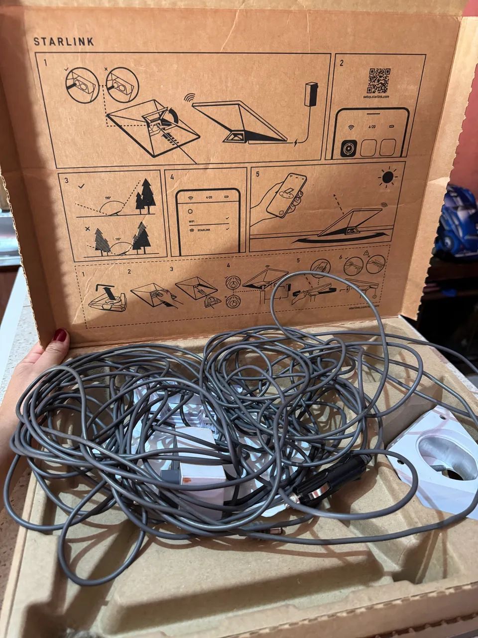 Vendo starlink cm todos os acessórios  - Foto 3