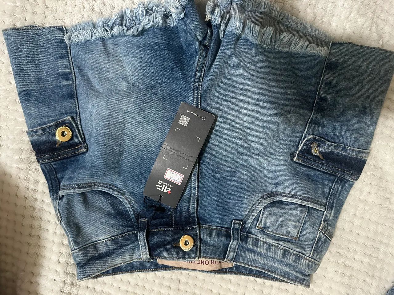 Short jeans feminino novo com etiqueta ? - Foto 2