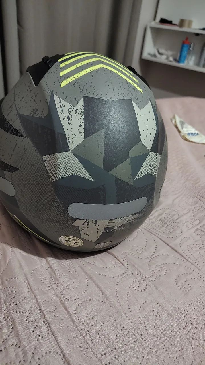 Capacete LS2 Airflow cinza