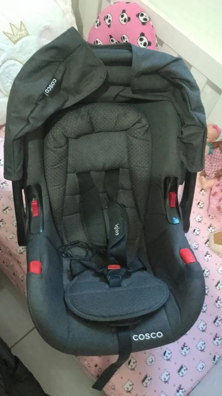 Conjunto Carrinho + Bebê conforto - Foto 2