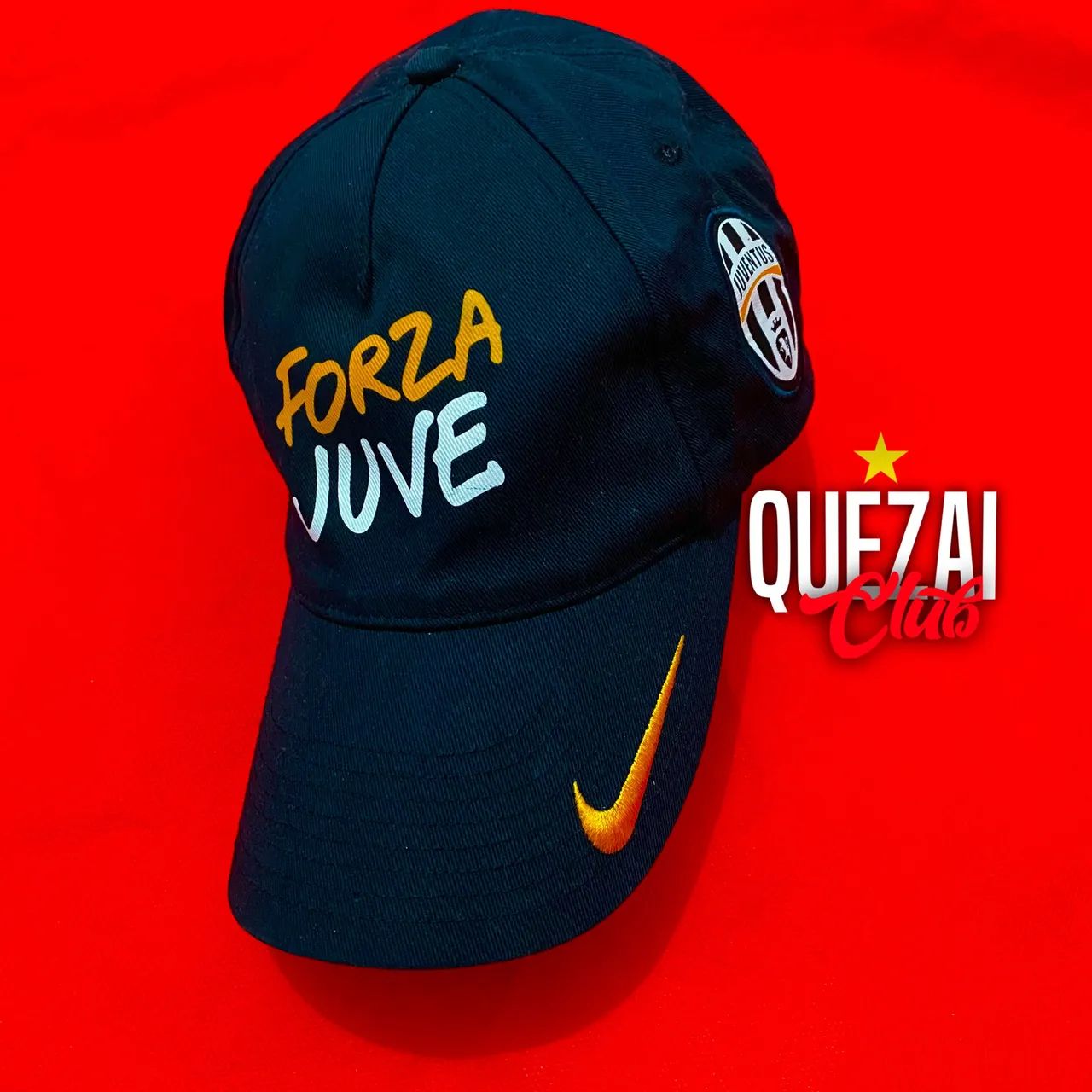Boné Nike Juventus 2009/10 Preto ORIGINAL 
