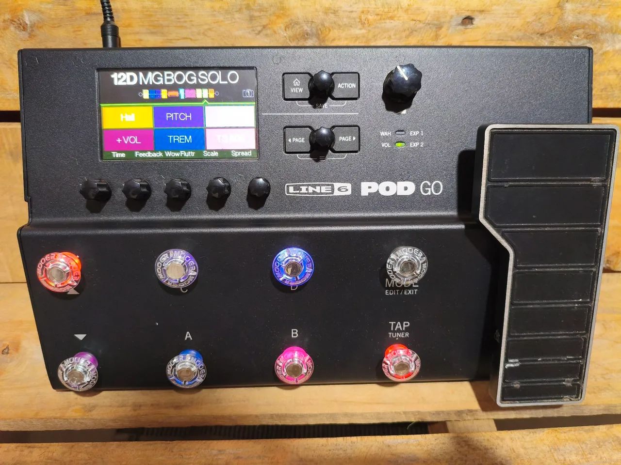 Pedaleira Line 6 pod Go  - Foto 2